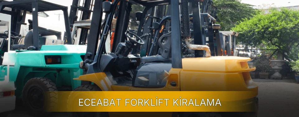 Eceabat Forklift Kiralama Hizmeti