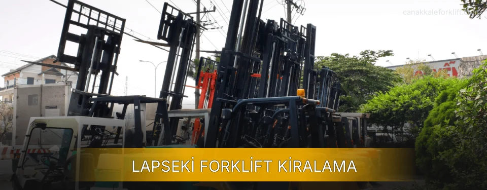 Lapseki Forklift Kiralama